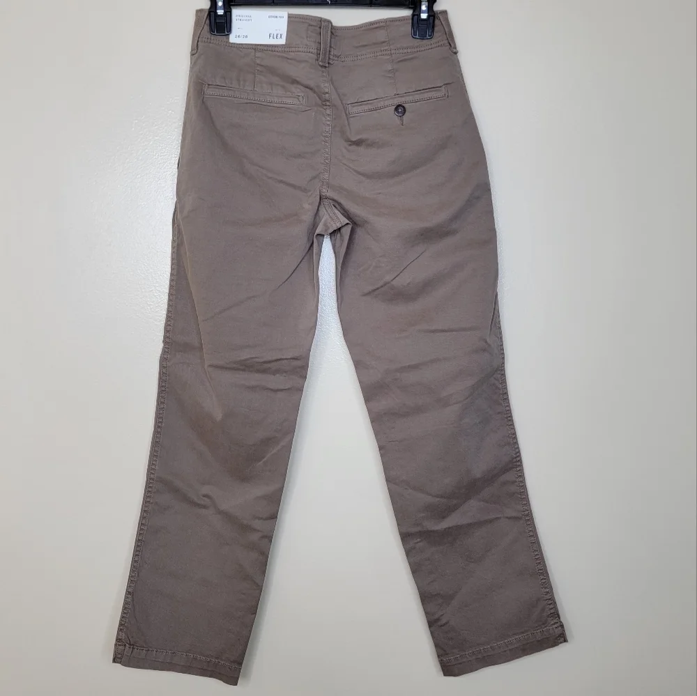 American Eagle Boy’s Extreme Flex Orginal Straight Khaki Pants Size 26*28